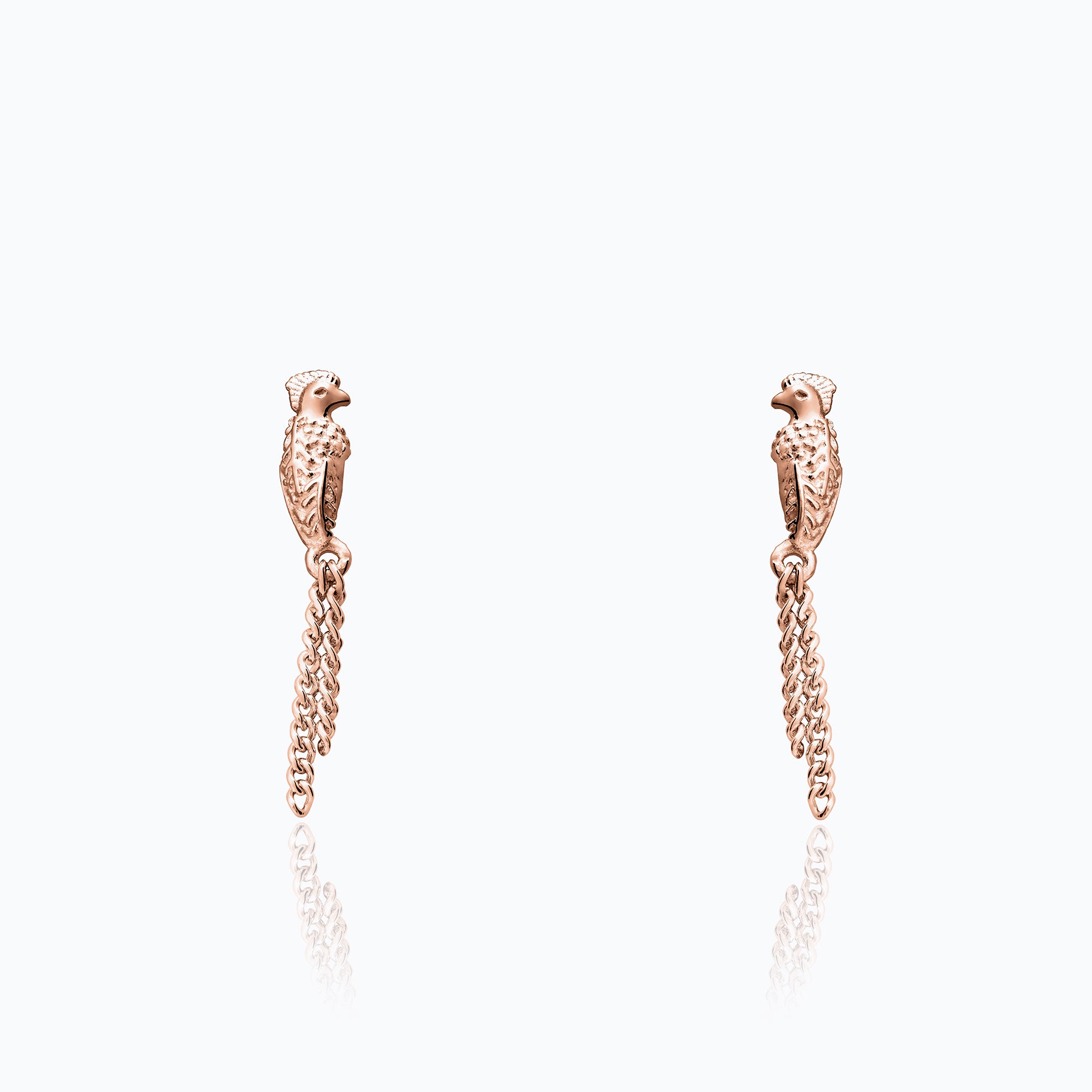 Diamond & Emerald Snake Earrings | Princess Jewelry Shop